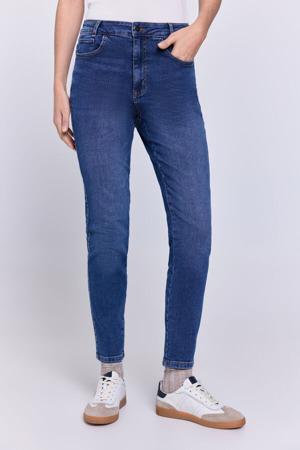 Milano Pantalón denim slim Azul