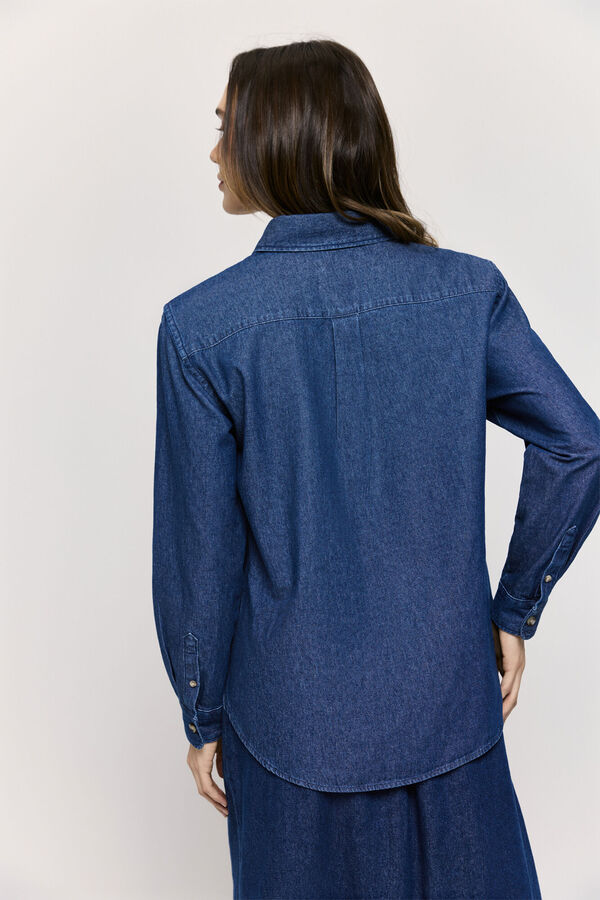 Milano Camisa denim Azul