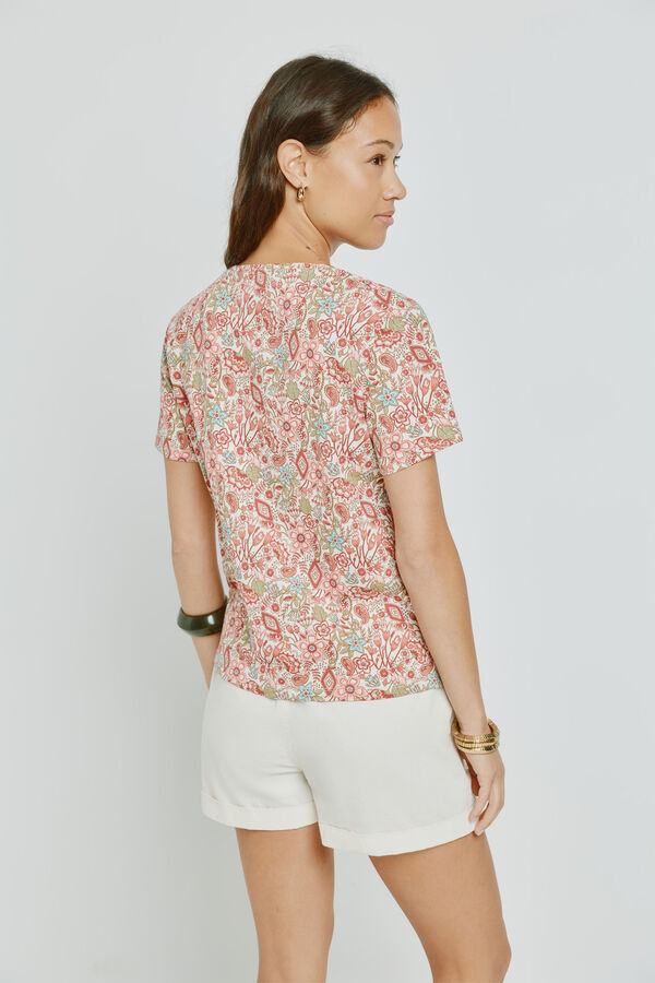 Milano T-shirt estampada de manga curta Multicolor