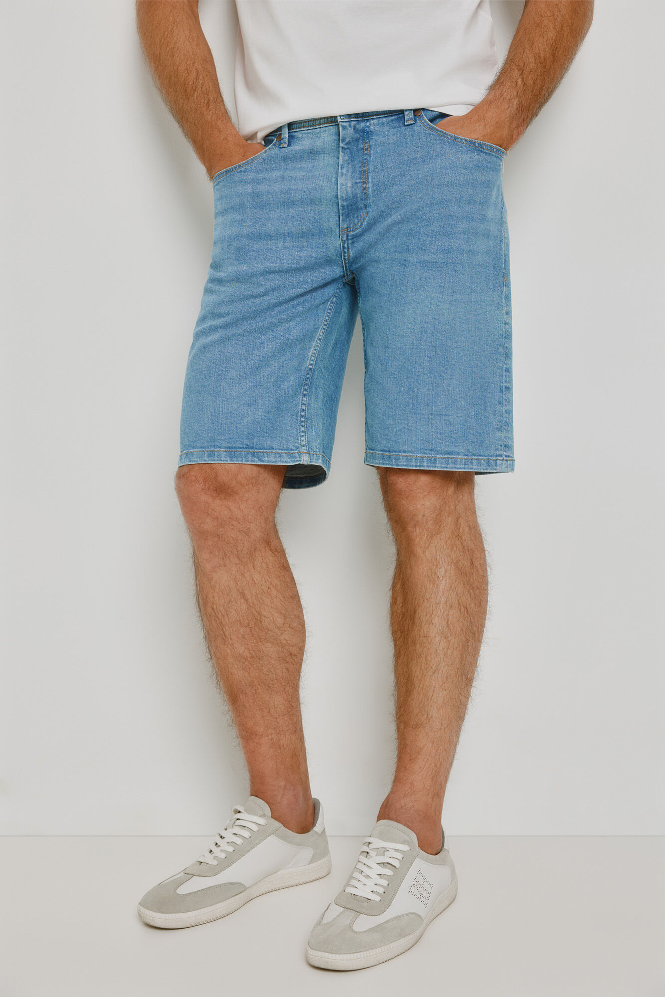 Pedro del Hierro Bermuda jeans regular fit