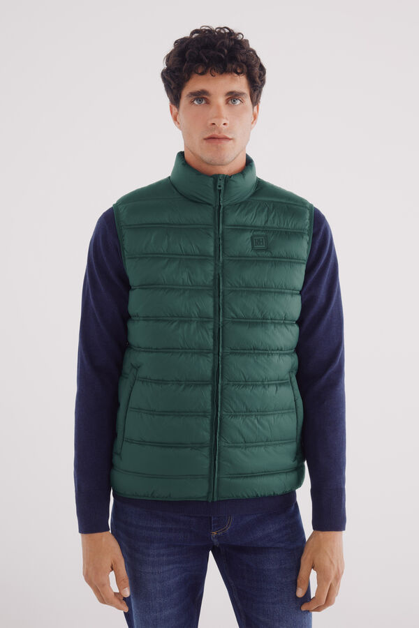 Pedro del Hierro Chaleco Acolchado Pedro del Hierro Verde