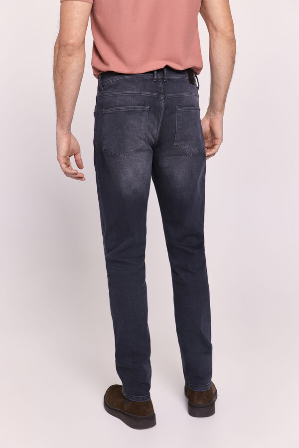 Milano Pantalón vaquero regular fit Negro