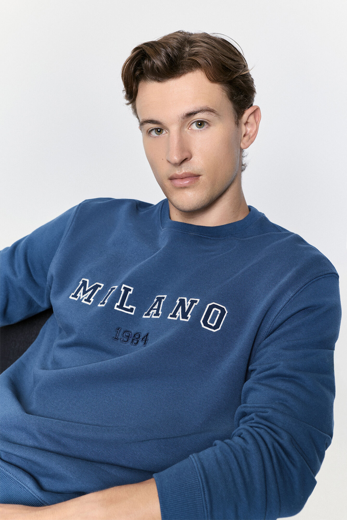 Milano Sudadera cuello redondo regular fit