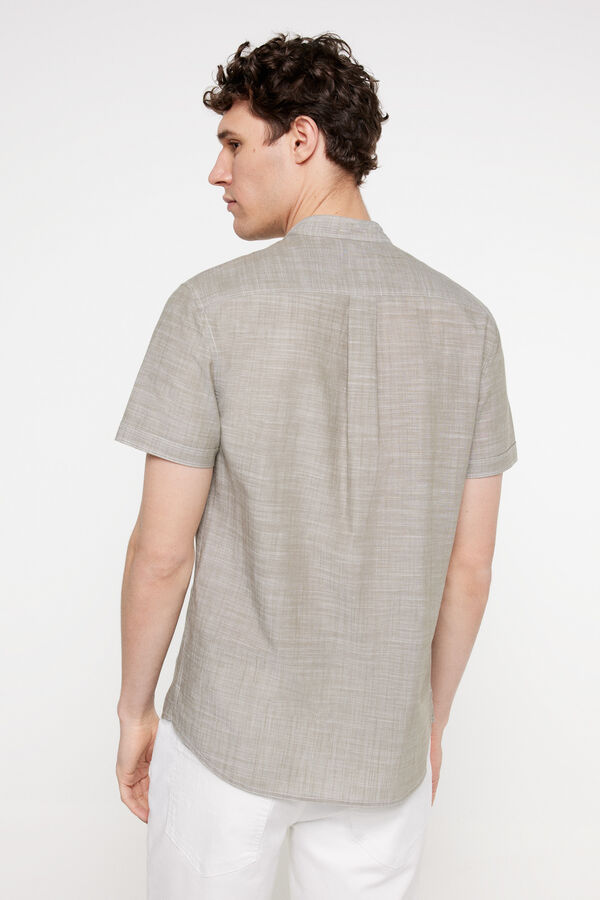 Milano Camisa Mao Polera. Verde