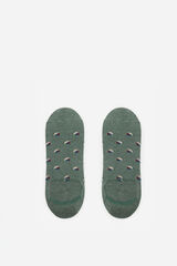 Milano pack pinkies  com estampado mini veleiros. Verde