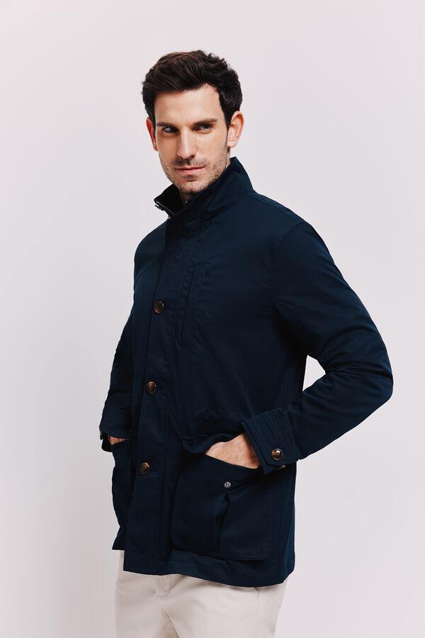 Milano Chaqueta de algod&oacute;n Navy