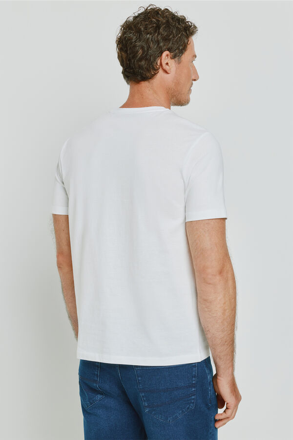 Milano T-shirt de manga curta Branco