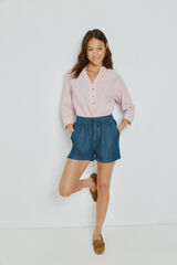 Milano Bermuda vaquera regular fit Navy