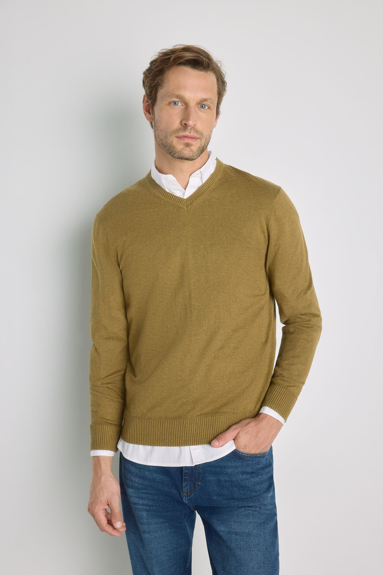 Milano Camisola gola em bico