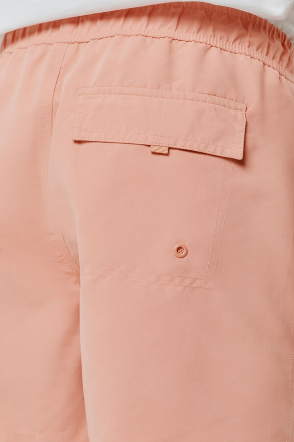 Milano Fato de banho liso Coral