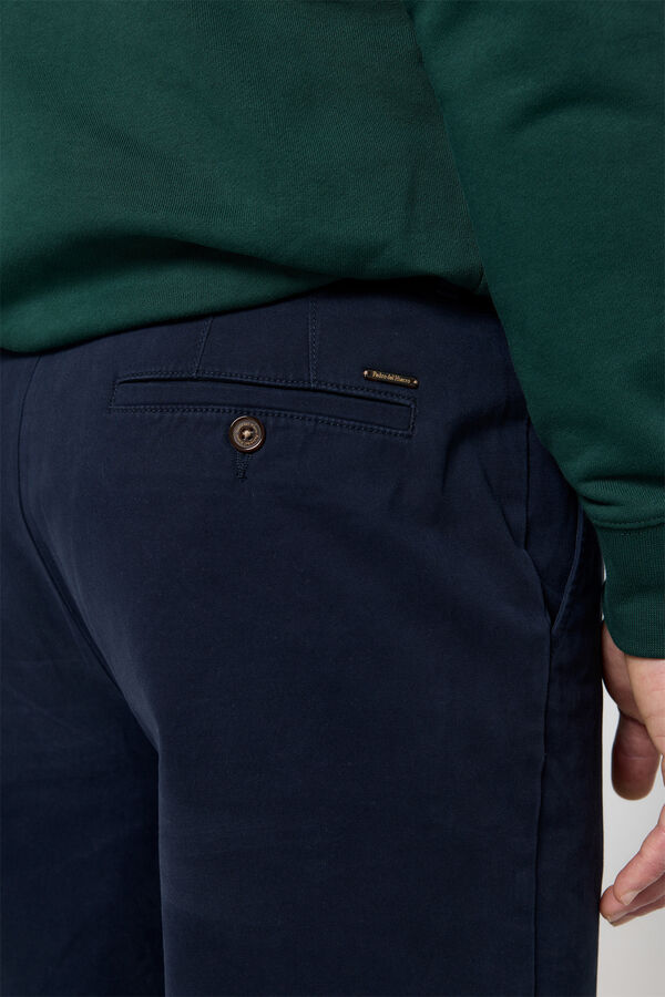 Pedro del Hierro Chino Regular Liso Pedro del Hierro Navy