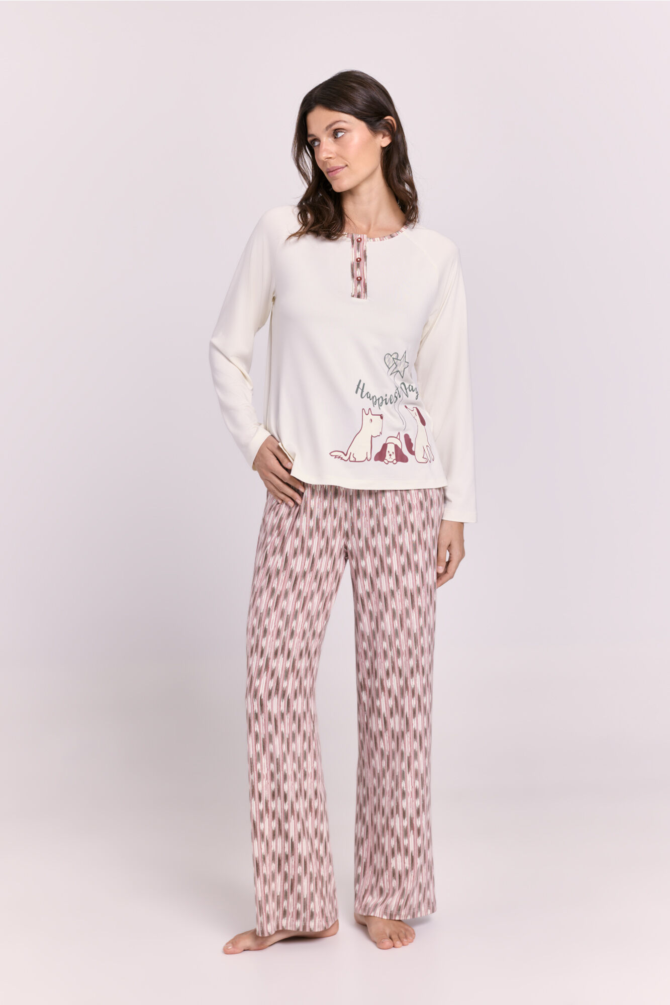 Milano Pijama estampado