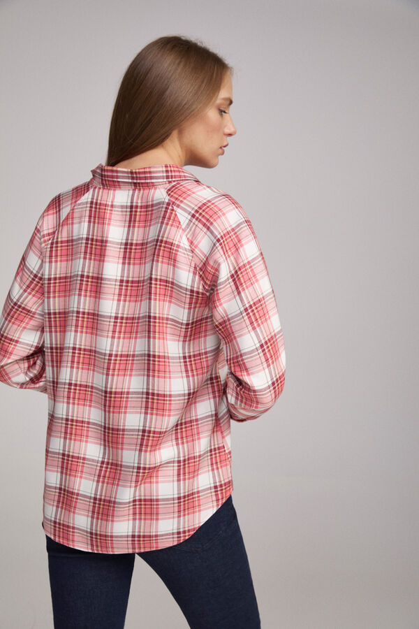 Fifty Outlet Camisa cuadros Rojo