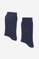 Milano Calcet&iacute;n liso Navy