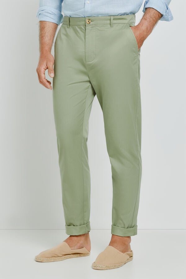Milano Cal&ccedil;as chino tapered C&aacute;qui