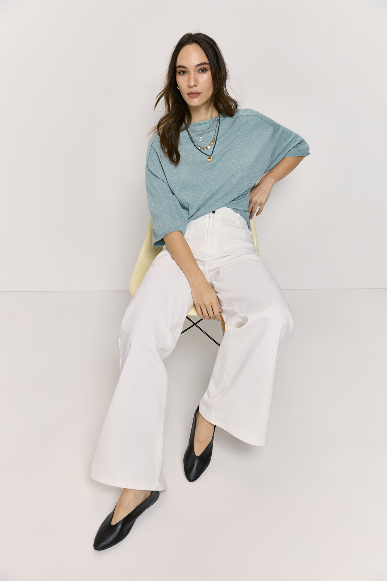 Milano Jersey cuello redondo manga corta