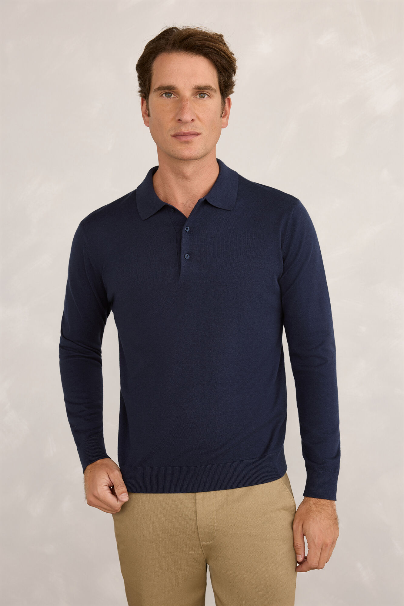 Milano Jersey Polo Botones