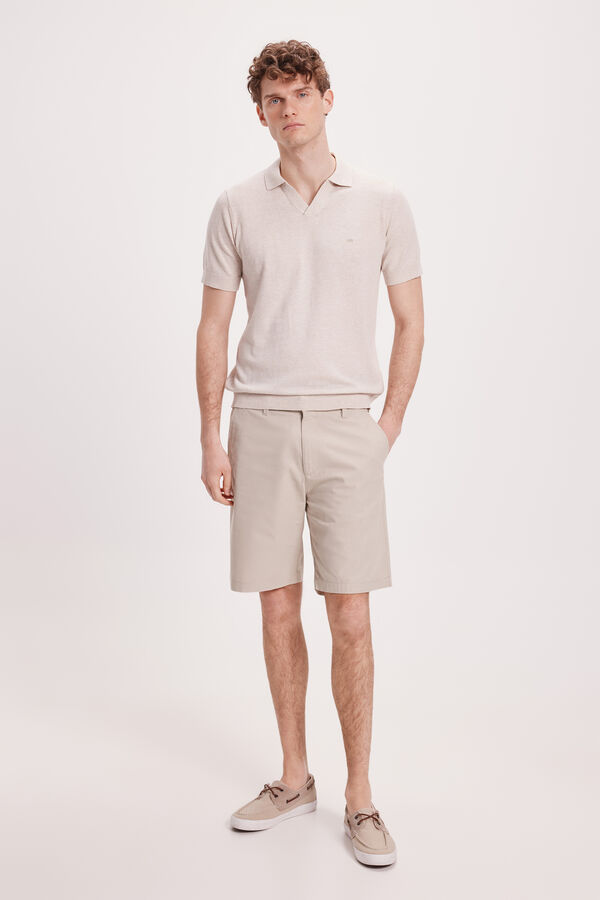 Milano Polo gola V Bege