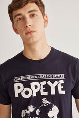 Fifty Outlet Camiseta Popeye Marinho