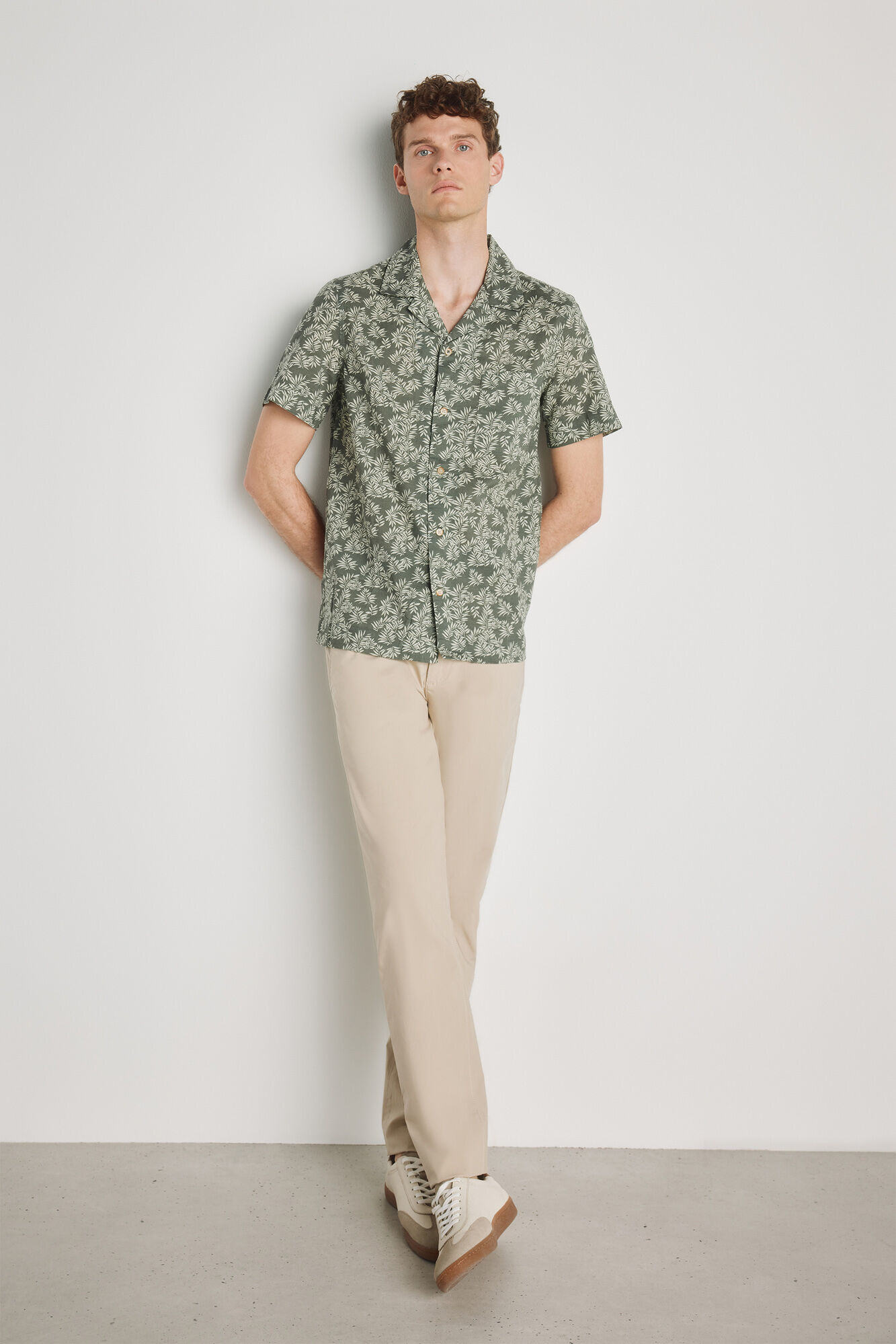 Milano Camisa estamapada manga corta