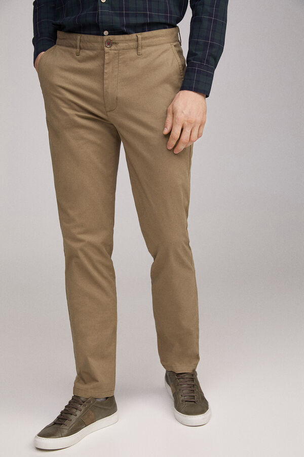 Fifty Outlet Pantalón chino stretch Verde