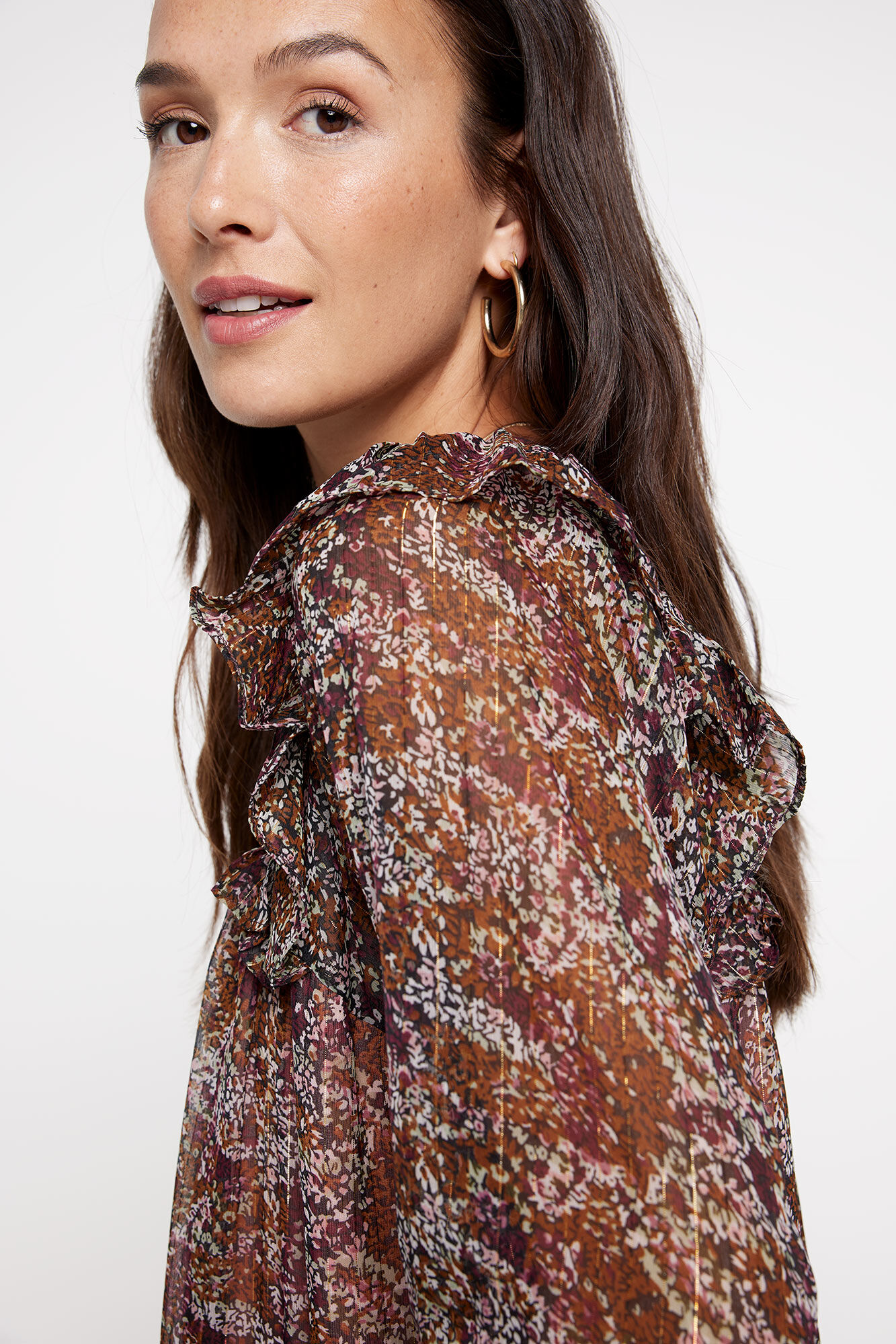 milano Blusa Estampada L&uacute;rex