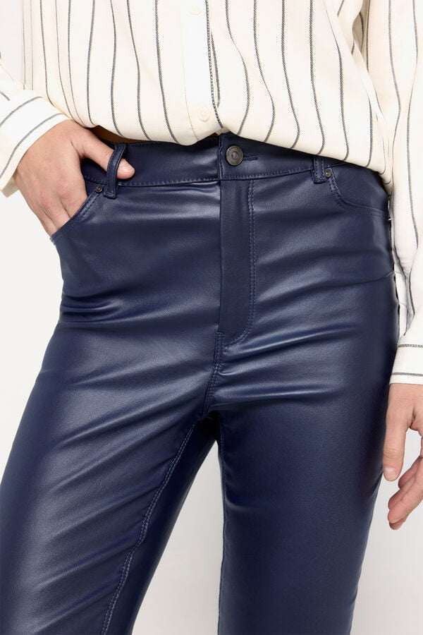 Milano Pantal&oacute;n Encerado Marinho