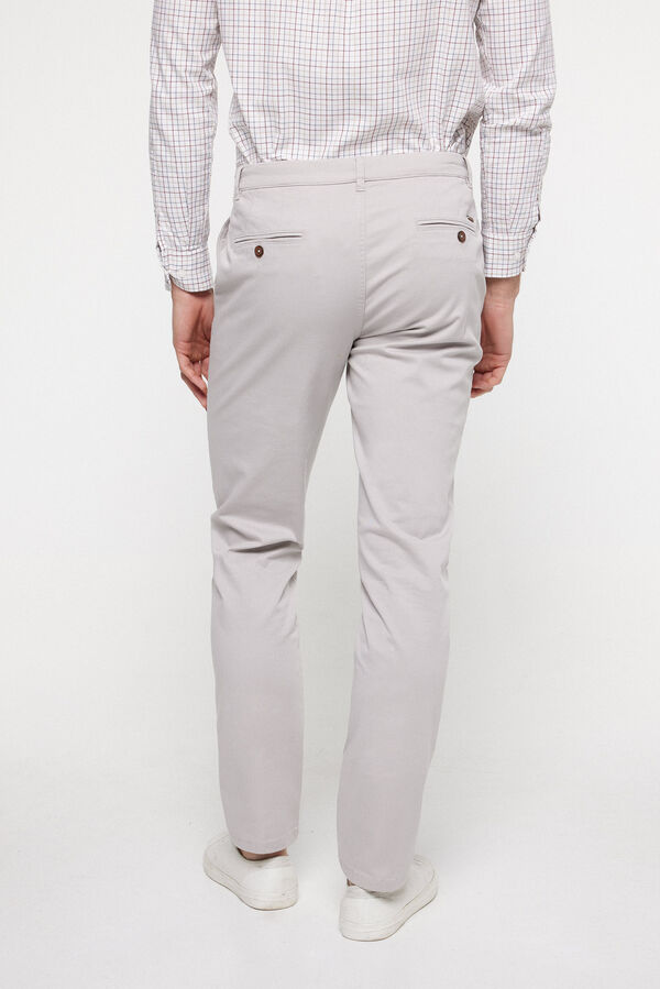 Fifty Outlet Chino Regular Liso Beige
