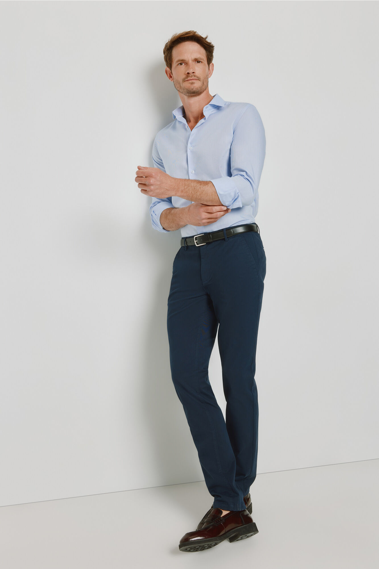 Milano Camisa vestir manga larga