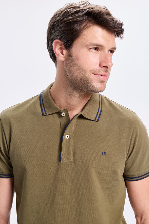 Milano Polo Tips C&aacute;qui escuro