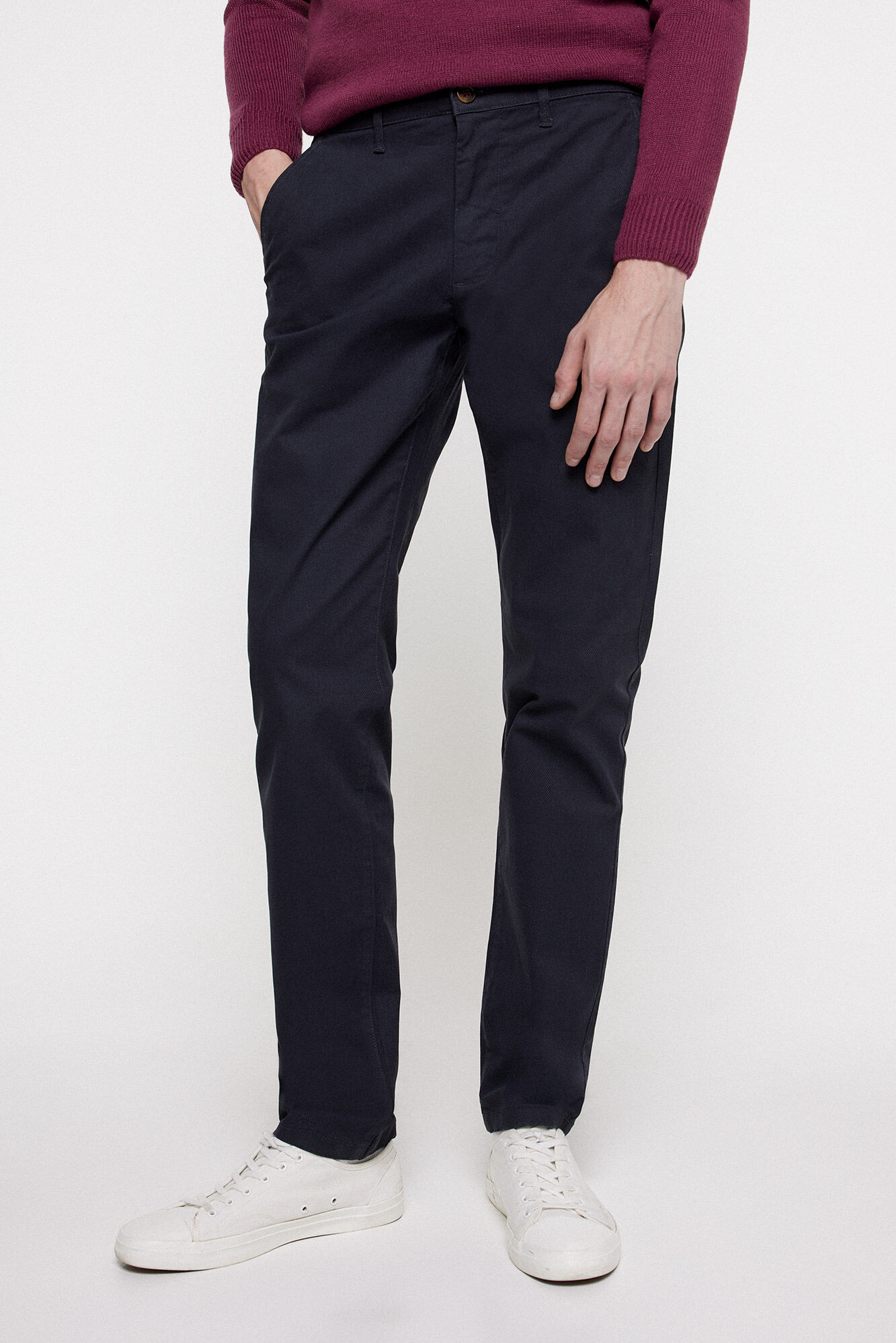 Milano Cal&ccedil;as Chino Microestampado