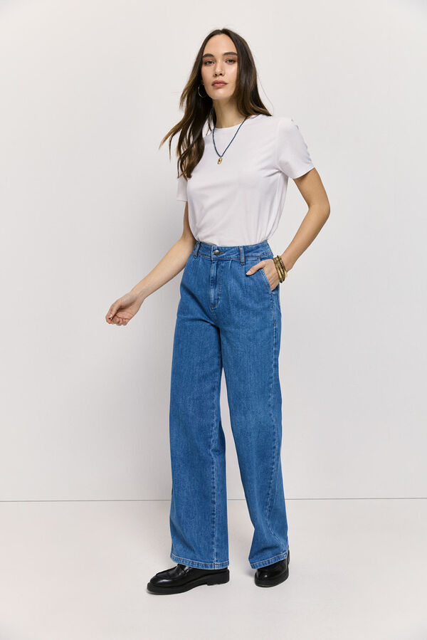 Milano T-shirt manga curta Branco