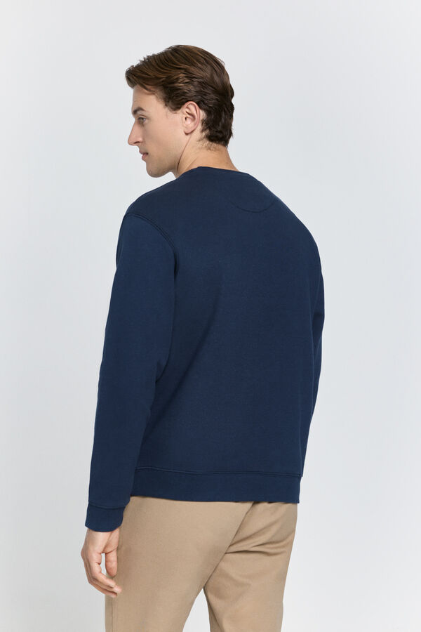 Milano Sudadera print regular fit Navy