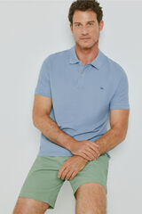 Milano Polo manga corta Azul