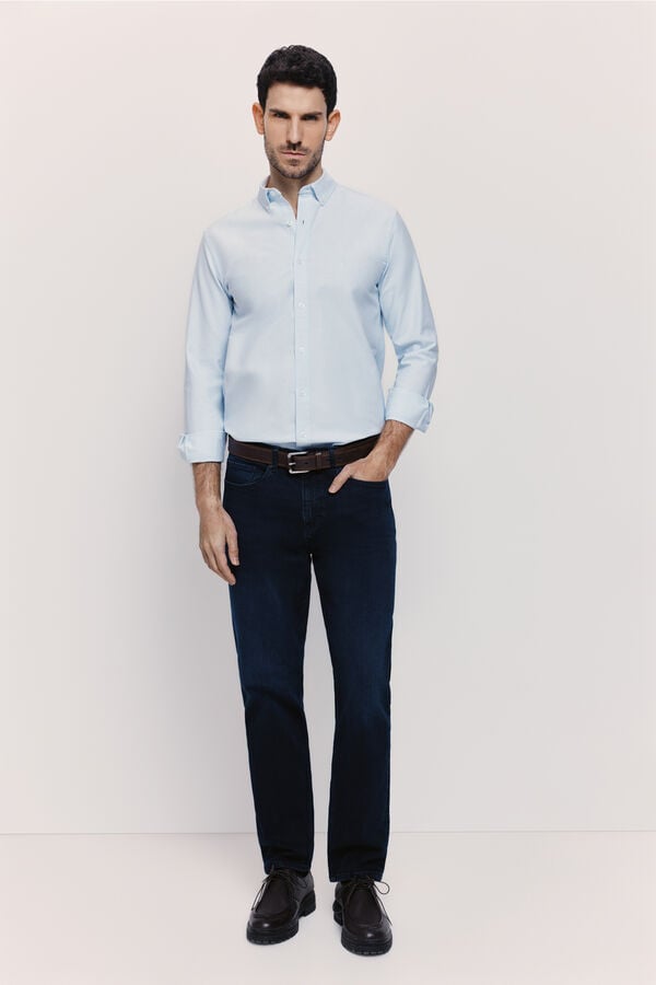 Springfield Camisa manga larga Azul Claro