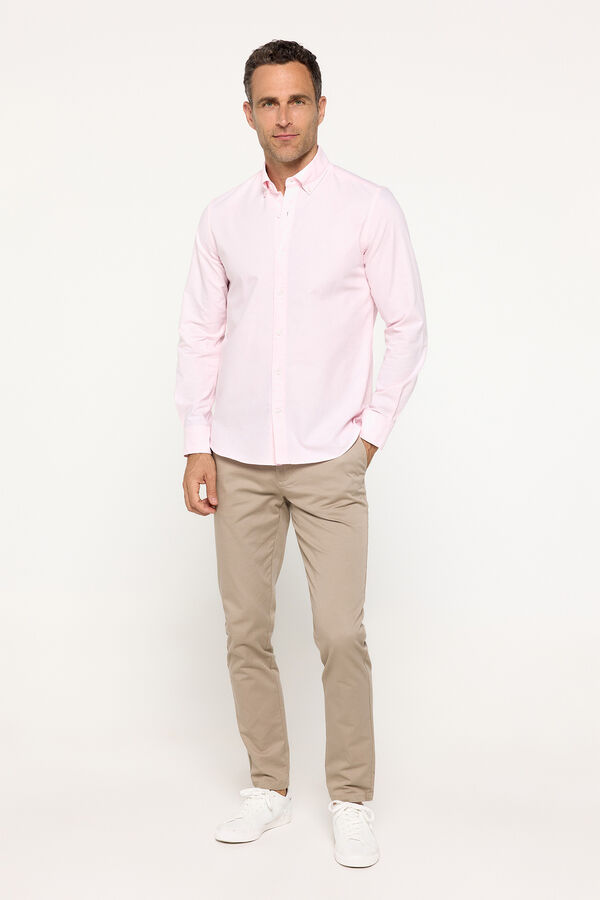 Fifty Outlet Camisa Oxford PdH Rosa