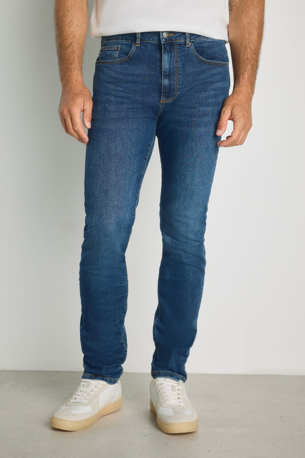 Milano Cal&ccedil;as jeans slim fit Azul claro