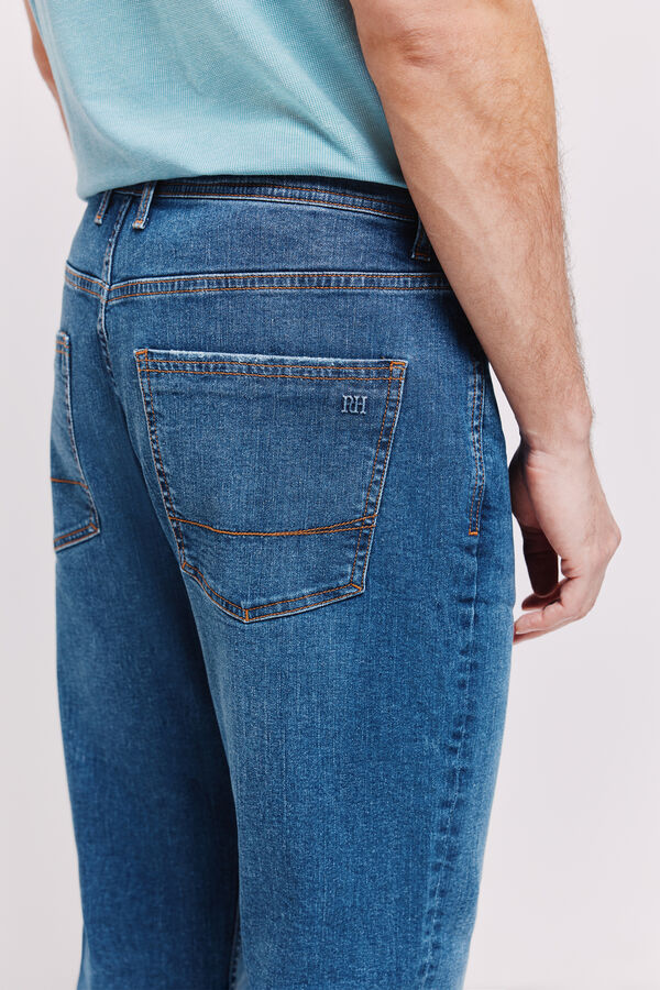 Pedro del Hierro Pantal&oacute;n vaquero slim fit Azul