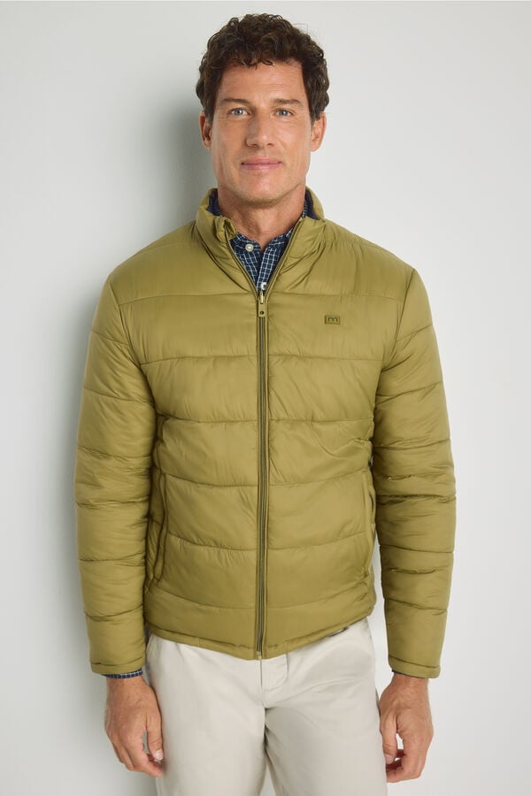 Milano Casaco acolchoado ultralight C&aacute;qui m&eacute;dio