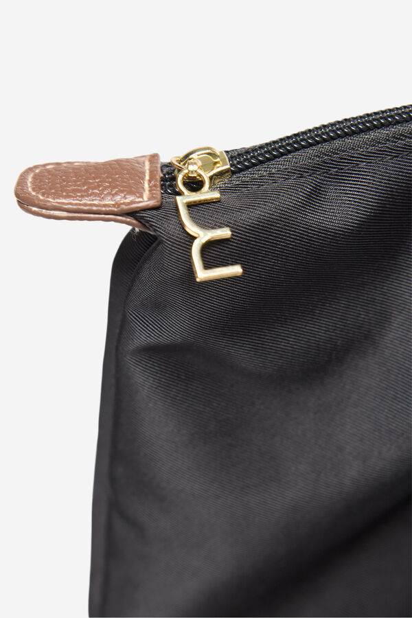 Milano Mala tote bag com alça dupla Preto