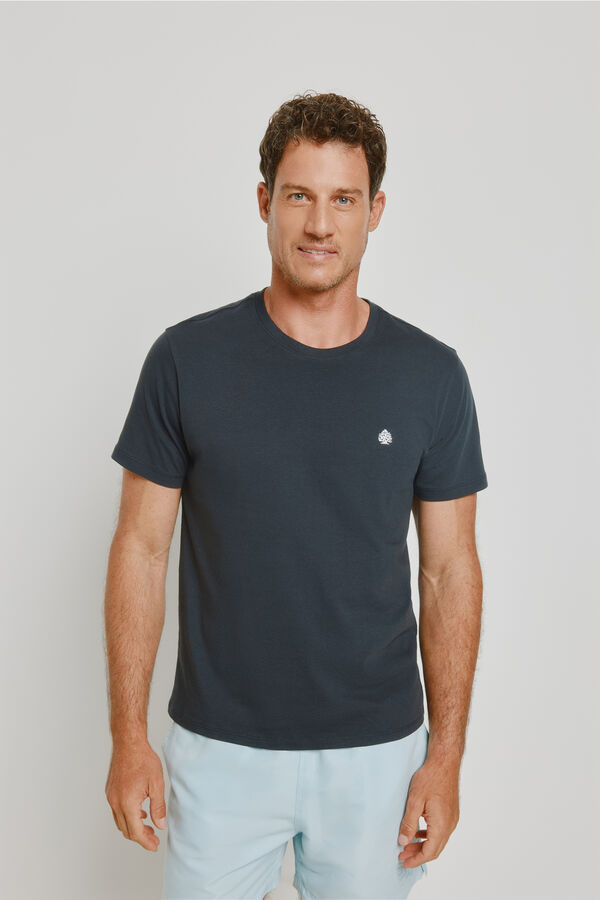 Springfield T-shirt de manga curta Marinho