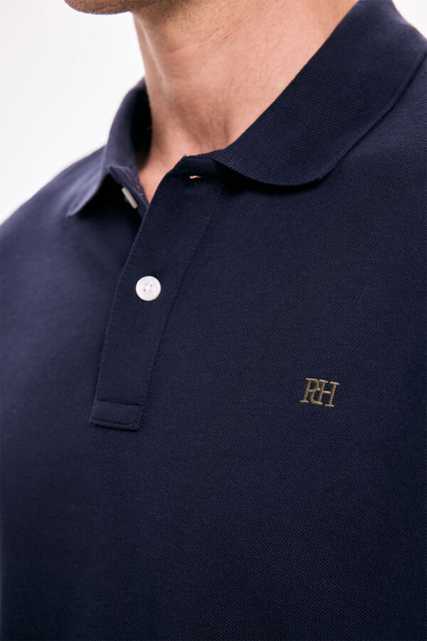 Pedro del Hierro Polo B&aacute;sico PDH Marinho