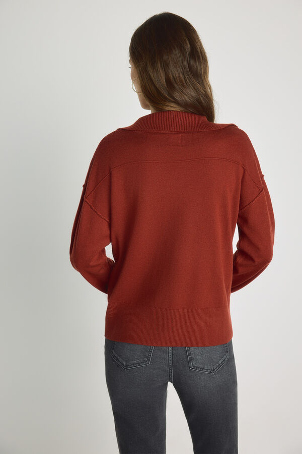 Milano Jersey cuello polo Naranja