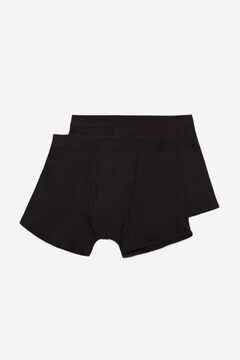 Fifty Outlet Pack 2 boxer básicos Negro