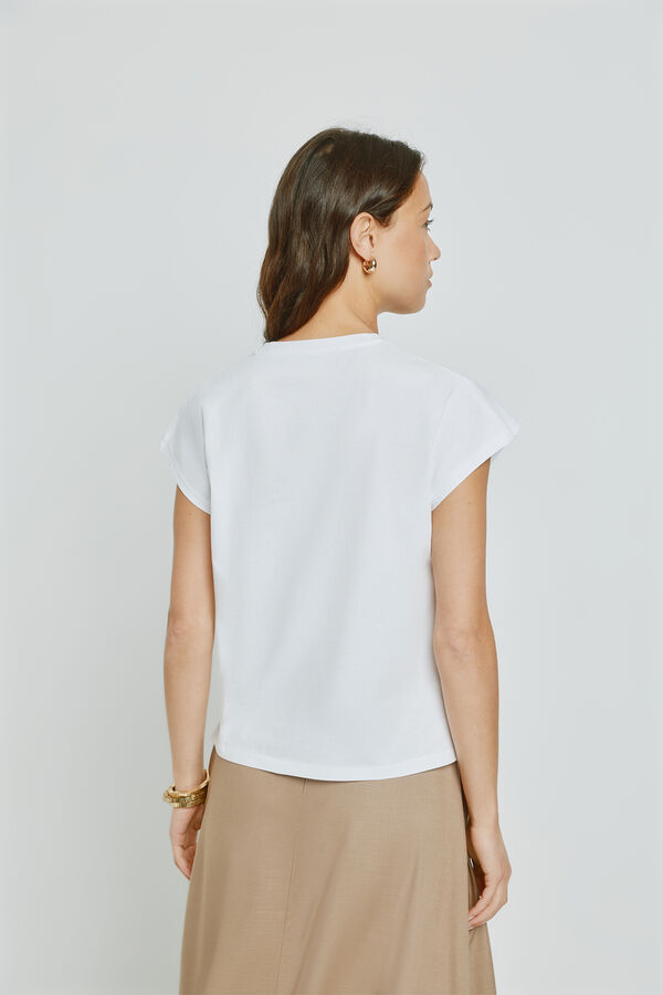 Milano Camiseta estampada manga corta Blanco