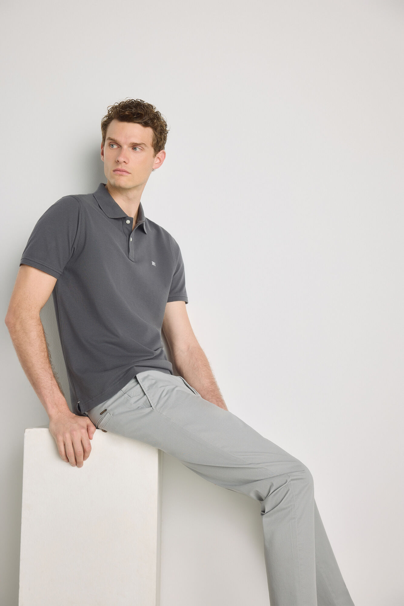 Pedro del Hierro Polo manga corta