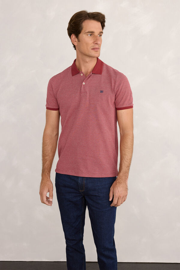 Pedro del Hierro Polo básico Oxford Vinho