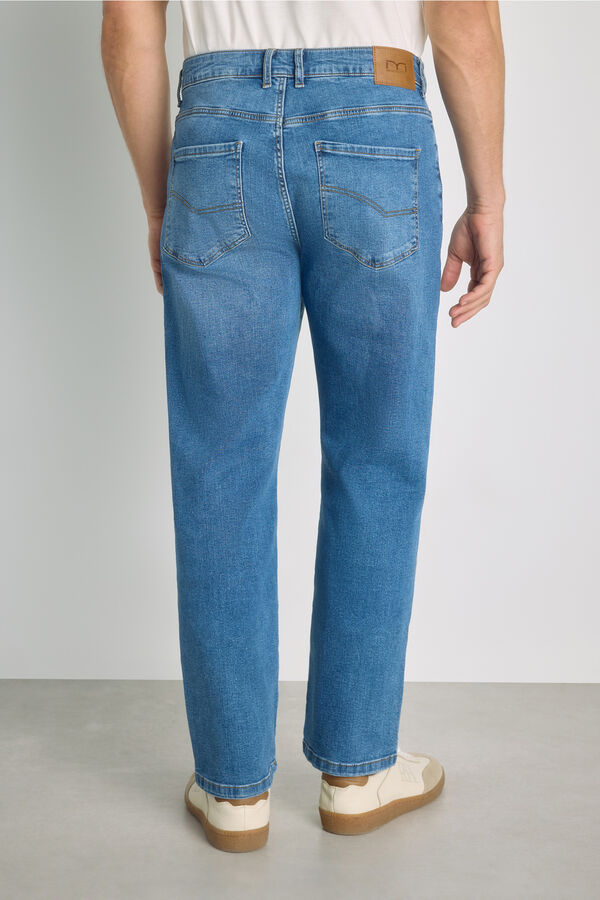 Milano Pantal&oacute;n vaquero fit recto Azul