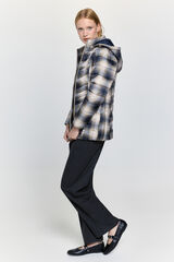 Milano Cazadora acolchada estampada Beige