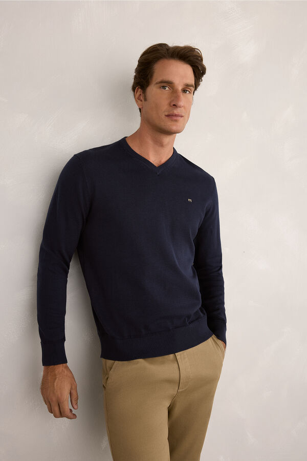 Milano Camisola básica Peak Marinho